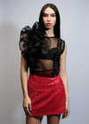 MARQUEE TOP BLACK