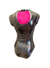 CHROME BODYSUIT - SLEEVELESS