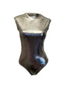 CHROME BODYSUIT - SLEEVELESS