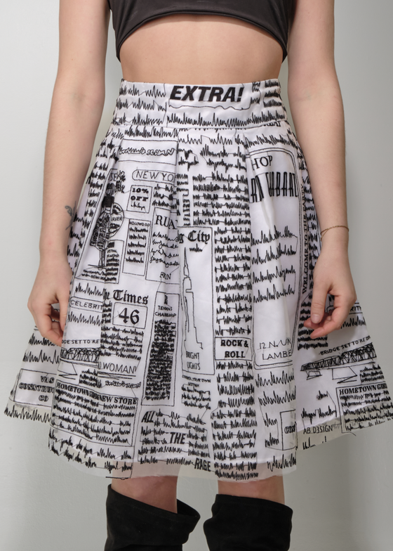 EXTRA! SKIRT WHITE